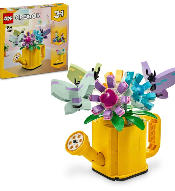 Конструктор LEGO Creator Квіти в лійці 420 деталей (31149)