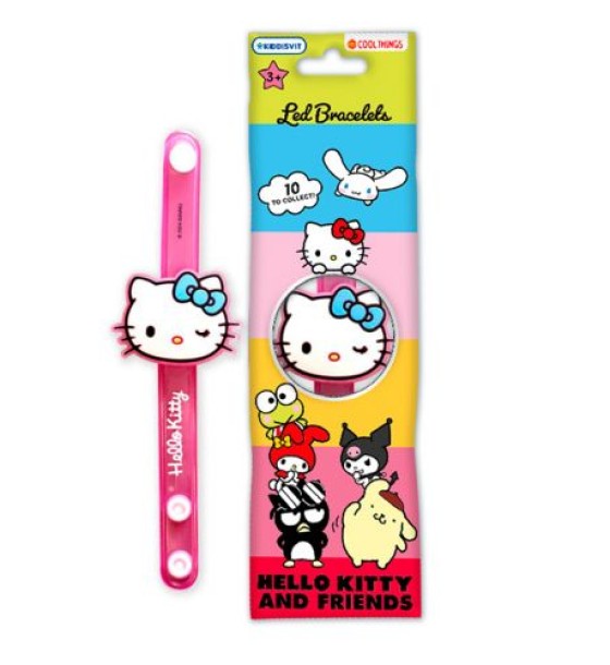 Колекційний LED-браслет COOL THINGS серії "Hello Kitty" - ХЕЛОУ КІТТІ Й ДРУЗІ