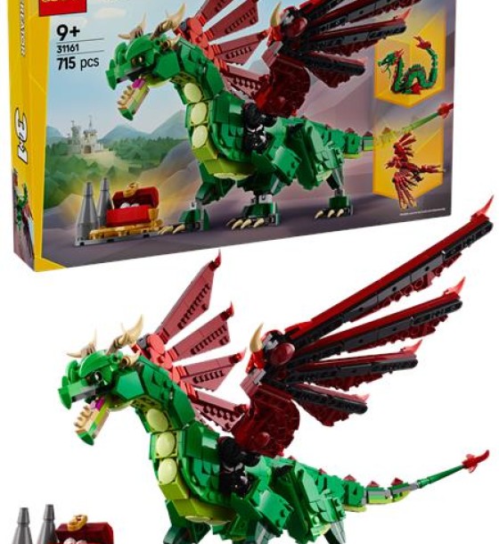 Конструктор LEGO Creator Середньовічний дракон (31161)