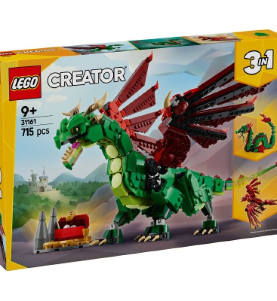 Конструктор LEGO Creator Середньовічний дракон (31161)