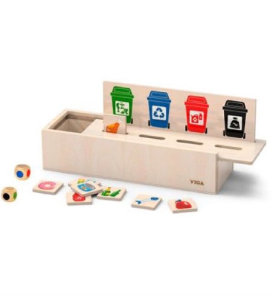 Ігровий набір Viga Toys Сортирування сміття (44504)