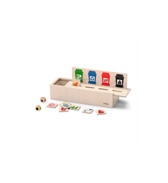 Ігровий набір Viga Toys Сортирування сміття (44504)
