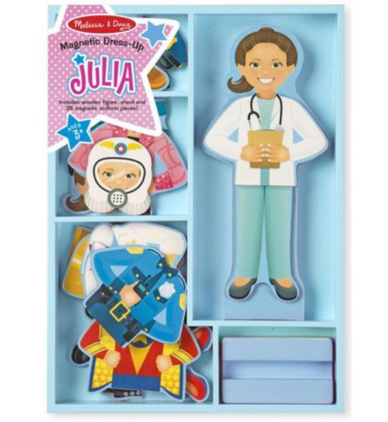 Ігровий набір Melissa&Doug Магнітна вдягалка Джулія (MD5164)