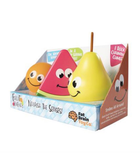 Ігровий набір Fat Brain Toys Веселі фрукти Fruit Friends (F227ML)