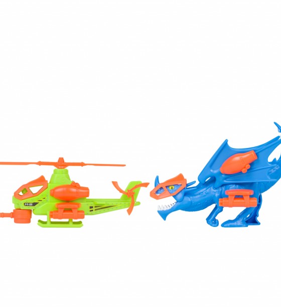 Ігровий набір Road Rippers Snap'n Play Helicopter and monster (20302)
