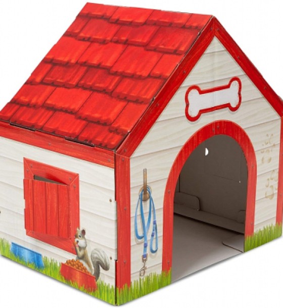 Ігровий набір Melissa&Doug Картонний ігровий будиночок для собаки (MD5514)