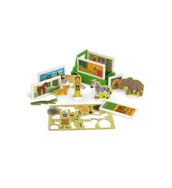 Ігровий набір Melissa&Doug магнітний Сафарі - рятувальна машина (MD30666)