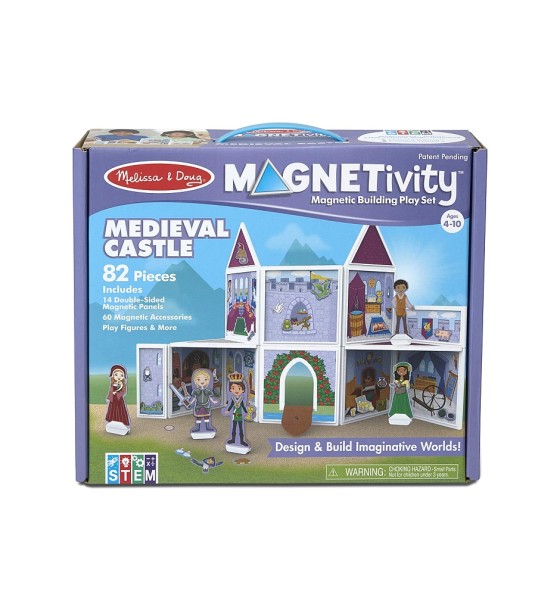 Ігровий набір Melissa&Doug магнітний Середньовічний замок (MD30662)
