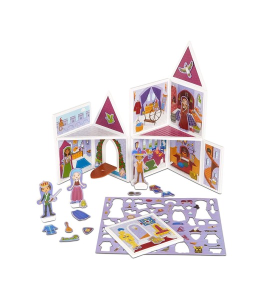Ігровий набір Melissa&Doug магнітний Середньовічний замок (MD30662)