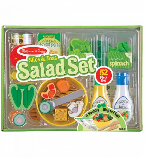 Ігровий набір Melissa&Doug Нарізка салату (MD19310)