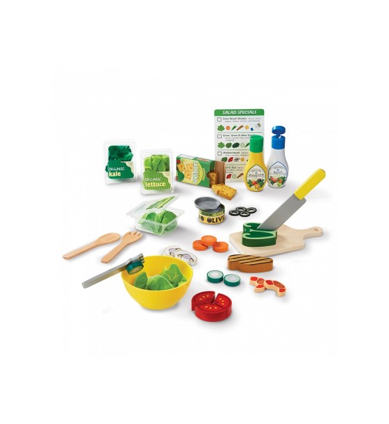 Ігровий набір Melissa&Doug Нарізка салату (MD19310)