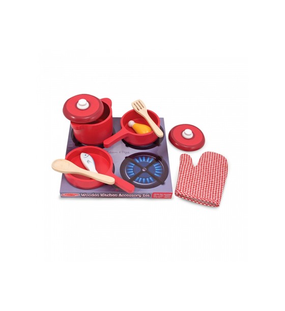 Ігровий набір Melissa&Doug дерев'яного посуду (MD12610)