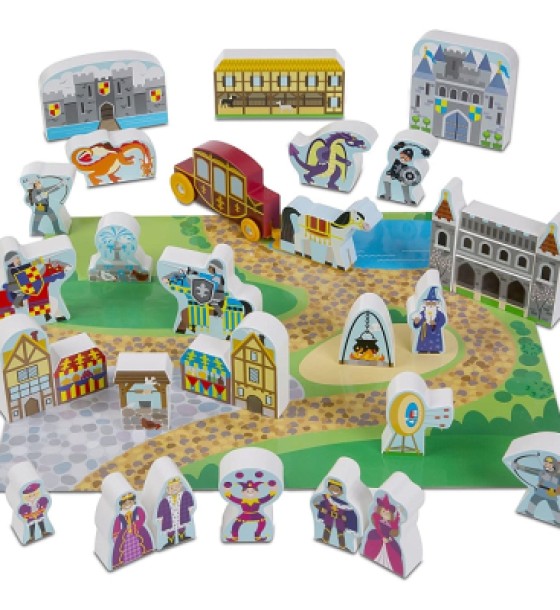 Ігровий набір Melissa&Doug дерев'яний "Замок" (MD10979)