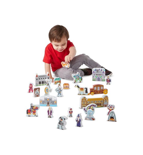 Ігровий набір Melissa&Doug дерев'яний "Замок" (MD10979)