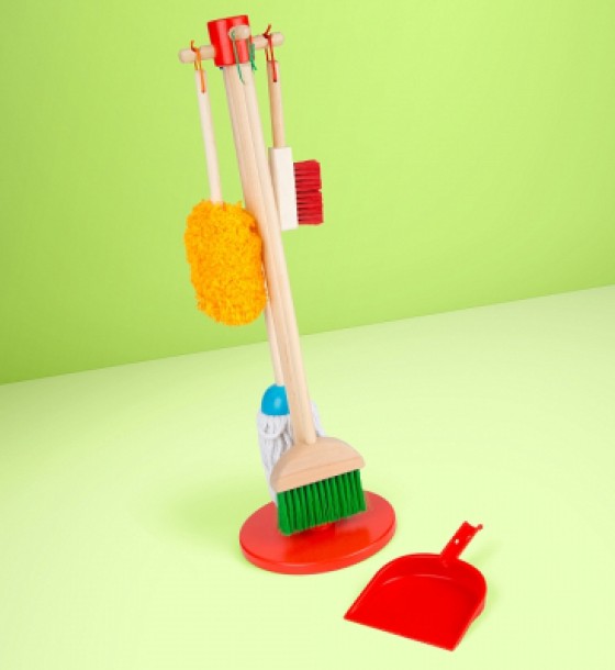 Ігровий набір Melissa&Doug дерев'яний для прибирання (MD18600)