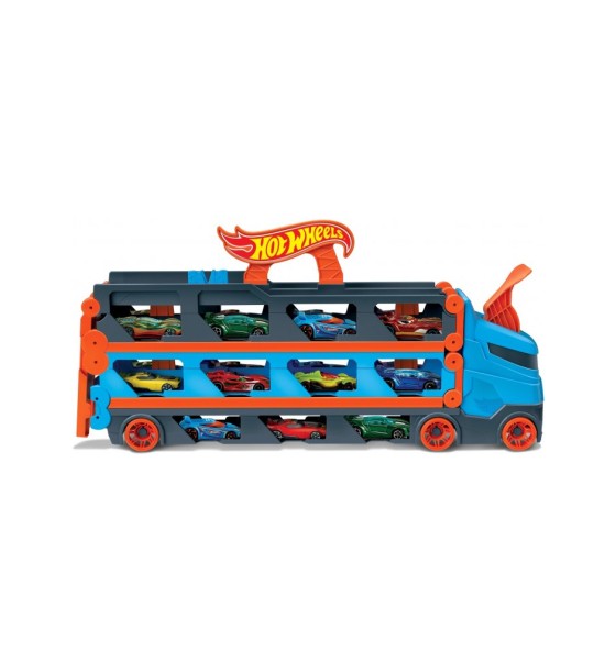 Ігровий набір Hot Wheels Вантажівка-транспортер "Суперперегони" (GVG37)