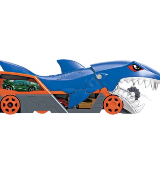Ігровий набір Hot Wheels Вантажівка-транспортер "Акуляча паща" (GVG36)