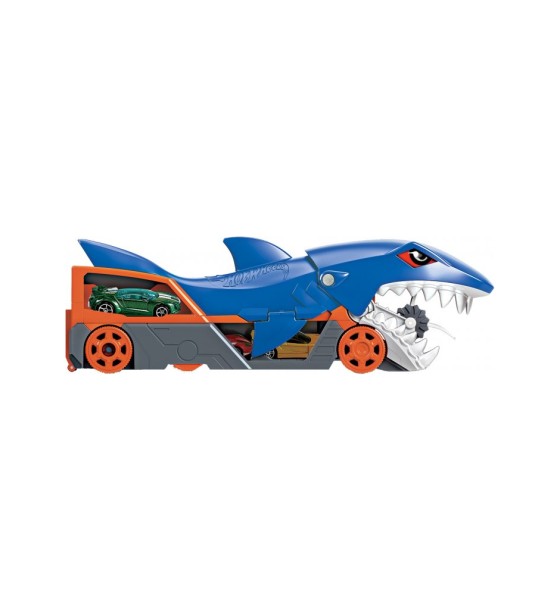 Ігровий набір Hot Wheels Вантажівка-транспортер "Акуляча паща" (GVG36)