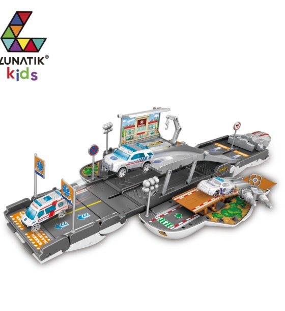 Ігровий набір Lunatik Авто трансформер Медик (LNK-RTM5667)