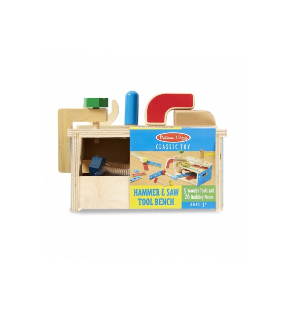 Ігровий набір Melissa&Doug Дерев'яний будівельний набір для хлопчиків (MD19386)