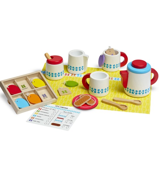 Ігровий набір Melissa&Doug Дерев'яний набір Чайний сервіз (MD19843)