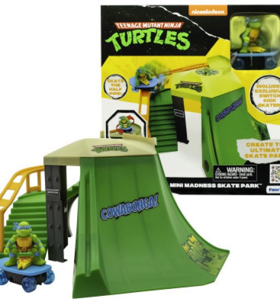 Ігровий набір Funrise TMNT Черепашки-ніндзя класичні міні Скейт-парк (71053)