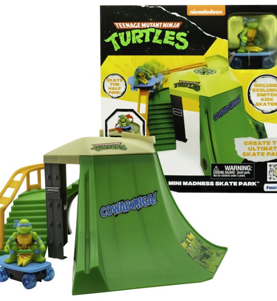 Ігровий набір Funrise TMNT Черепашки-ніндзя класичні міні Скейт-парк (71053)