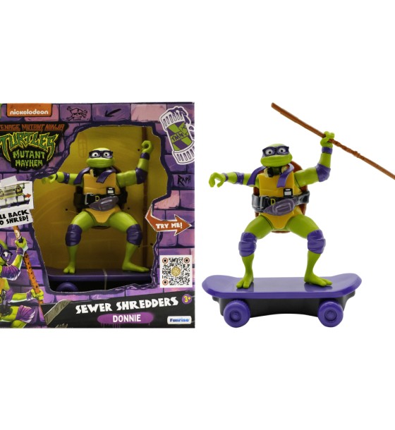 Ігровий набір Funrise TMNT Черепашки-ніндзя класичні Майстри бойових мистецтв Донателло movie star 2023 (71057)