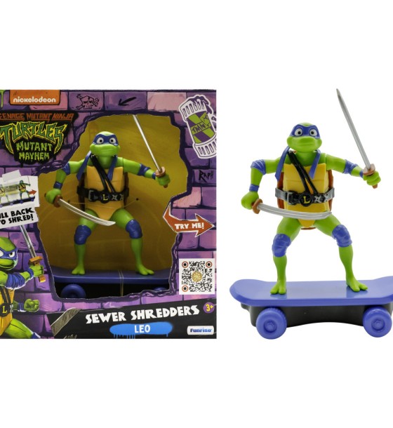 Ігровий набір Funrise TMNT Черепашки-ніндзя класичні Майстри бойових мистецтв Леонардо movie star 2023 (71059)