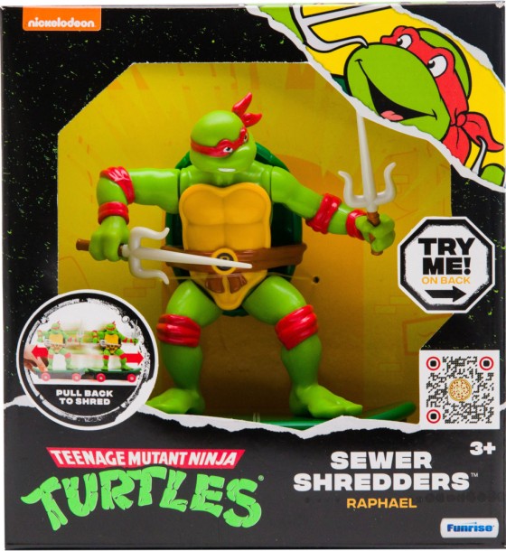 Ігровий набір Funrise TMNT Черепашки-ніндзя класичні Майстри бойових мистецтв Рафаель (71024)