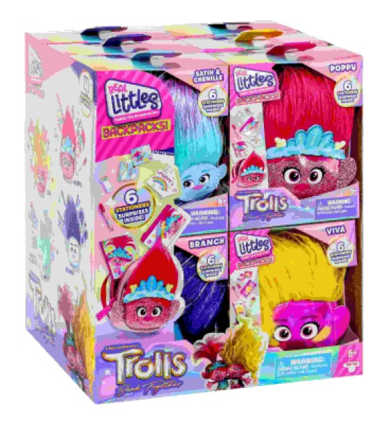 Ігровий набір Moose сюрприз REAL LITTLES S1 TROLLS BP (25426)