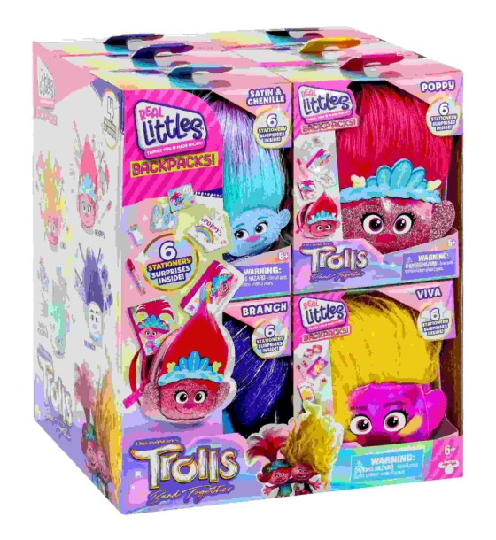 Ігровий набір Moose сюрприз REAL LITTLES S1 TROLLS BP (25426)