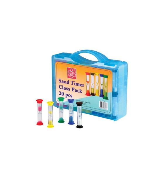 Набір для експериментів EDU-Toys Набір пісочних годинників на клас 20 шт (GM188)