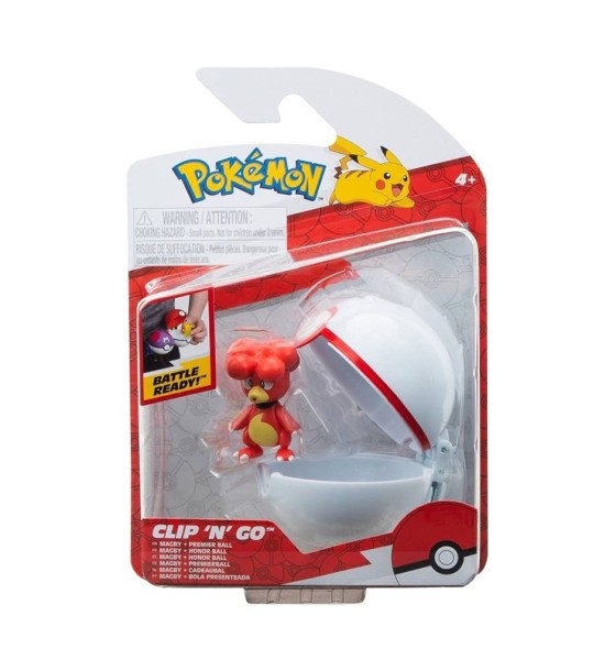 Ігровий набір Pokemon W15 - Магбі в покеболі (PKW3139)