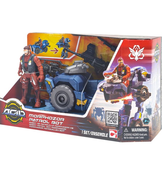 Ігровий набір A.C.I.D. MorphoZor Patrol Bot/МорфоЗор Патрульний робот (535003)