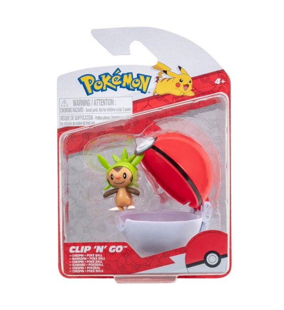 Ігровий набір Pokemon W14 - Чеспін в покеболі (PKW3134)