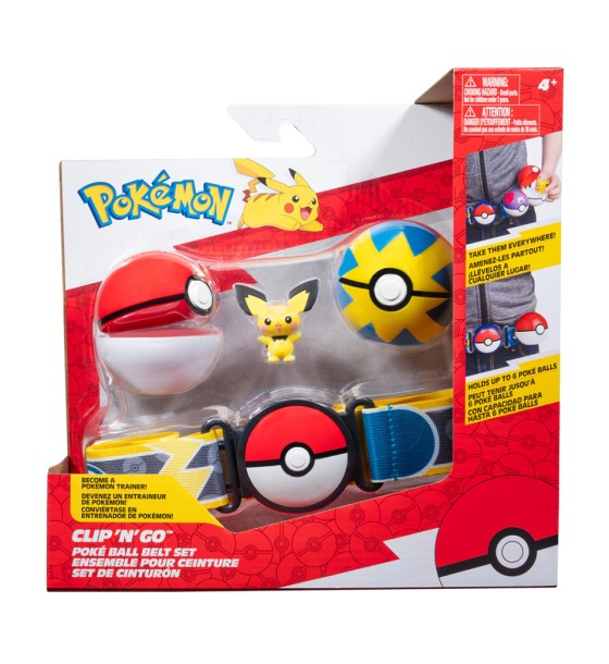 Ігровий набір Pokemon W15 - Пояс з покеболами Пічу (PKW3643)