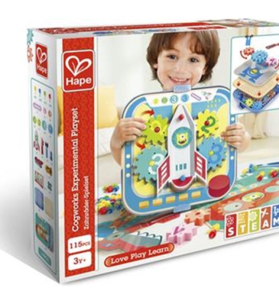 Ігровий набір Hape Захопливі шестерні (E1065)