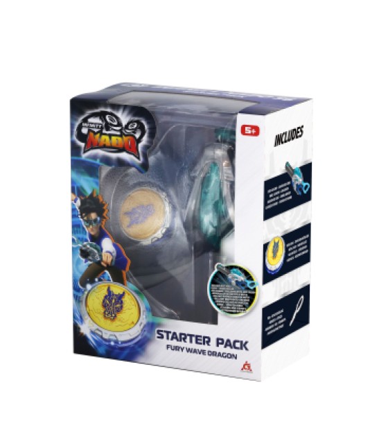 Дзига Infinity Nado VI серія Starter Pack Fury Wave Dragon Лютий Дракон (EU654111)
