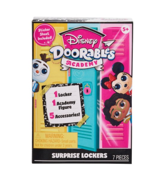 Ігровий набір Disney Doorables серії Academy - Шафка з сюрпризом (фігурка, аксесуари) (44722K)