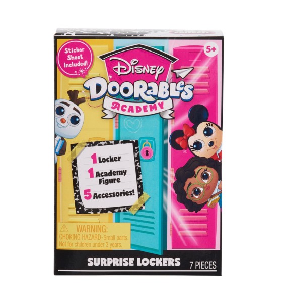 Ігровий набір Disney Doorables серії Academy - Шафка з сюрпризом (фігурка, аксесуари) (44722K)