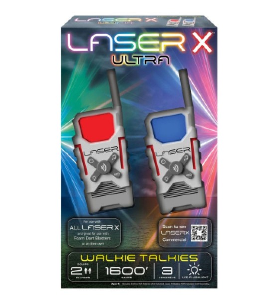 Ігровий набір Laser X Набір іграшкових рацій - Ultra для двох гравців (87557)