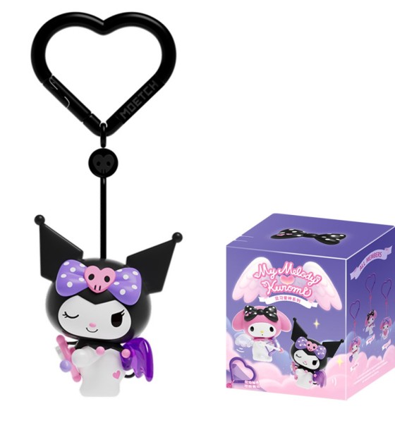 Ігровий набір Pop Top Механічна іграшка-сюрприз Kuromi & My Melody – Милі крильця (24MDL-003)