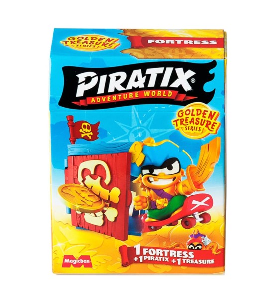 Ігровий набір Piratix сюрприз Golden treasure Фортеця (PPX1D212IN00)