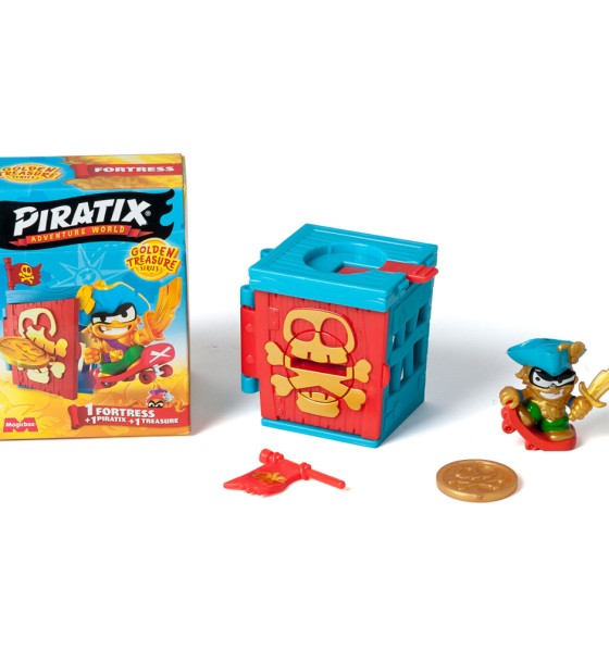 Ігровий набір Piratix сюрприз Golden treasure Фортеця (PPX1D212IN00)