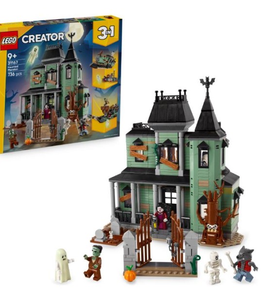 Конструктор LEGO Creator Маєток із привидами (31167)