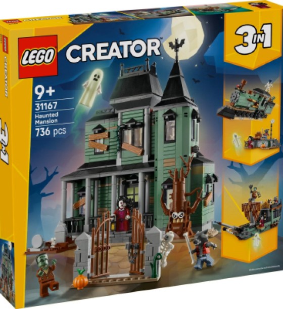 Конструктор LEGO Creator Маєток із привидами (31167)