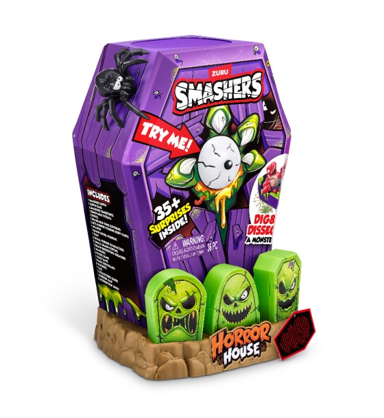 Ігровий набір Smashers Horror House-Large Dino (74124A)