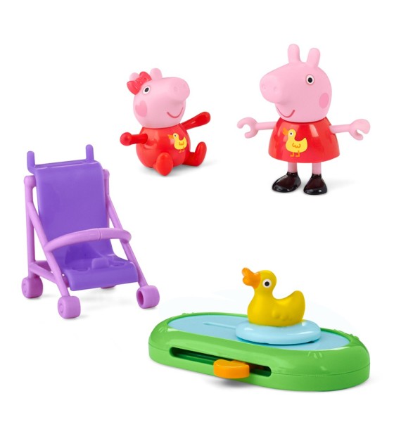 Ігровий набір Peppa Pig серії Моменти з Пеппою – Сестрички на прогулянці (G0528)