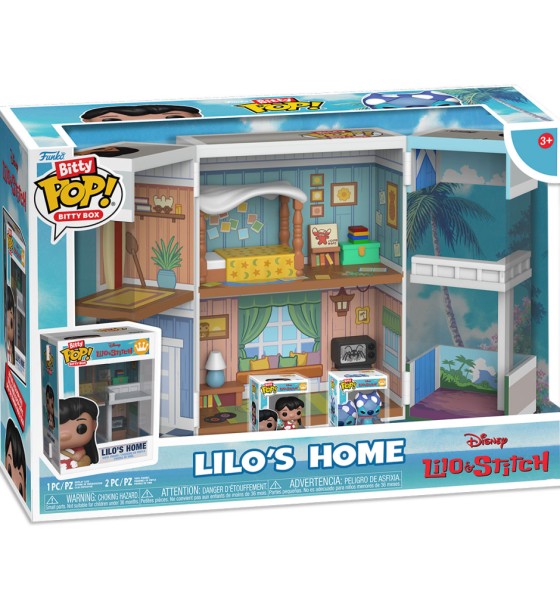 Ігровий набір Funko Pop Bitty Pop Boxes Disney Будиночок Ліло (85536)